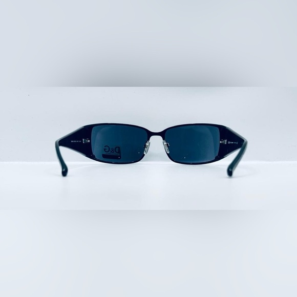 Dolce & Gabbana D&G 6010 Black Oval Sunglasses Frames - Picture 6 of 8